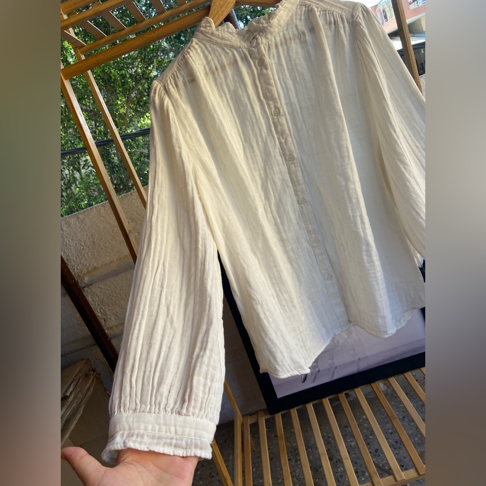 Coord Set. 100 % Cotton Crinkle Double Gauze.Size - XL - Picture 11 of 14